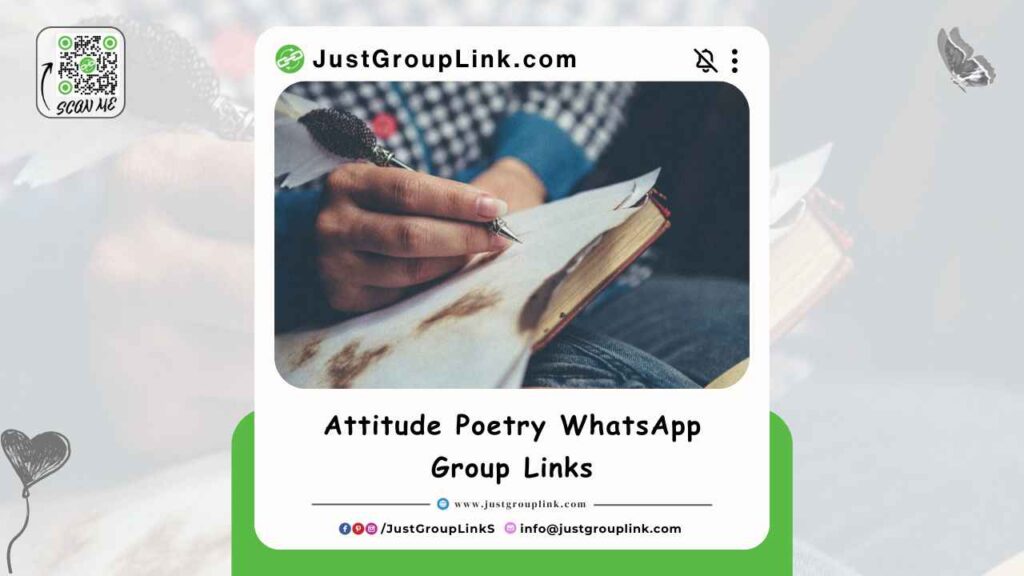 Attitude Poetry WhatsApp Group Links, All WhatsApp Group Link