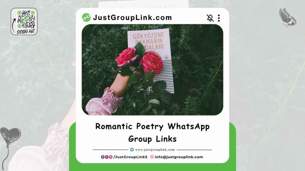 Romantic Poetry WhatsApp Group Links, All WhatsApp Group Link