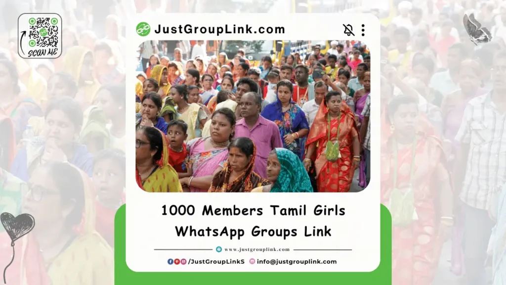 1000 Members Tamil Girls WhatsApp Groups Link
