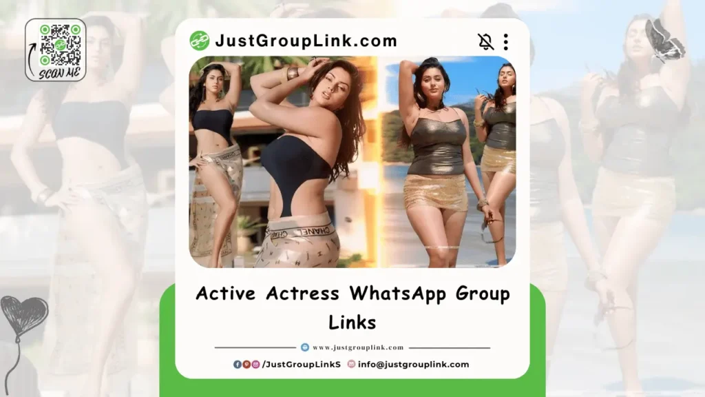 Active Actress WhatsApp Group Links