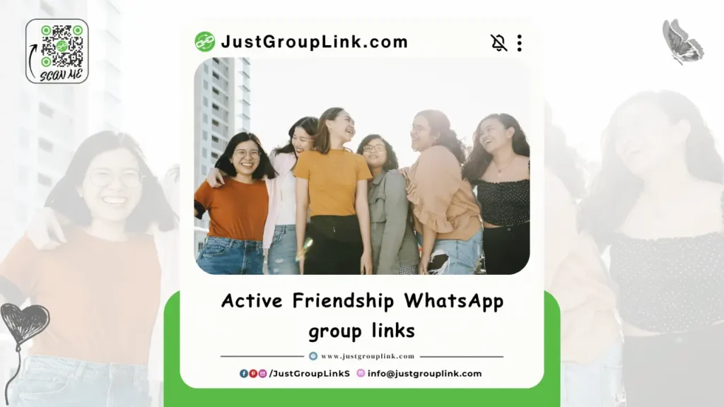 Active Friendship WhatsApp group links