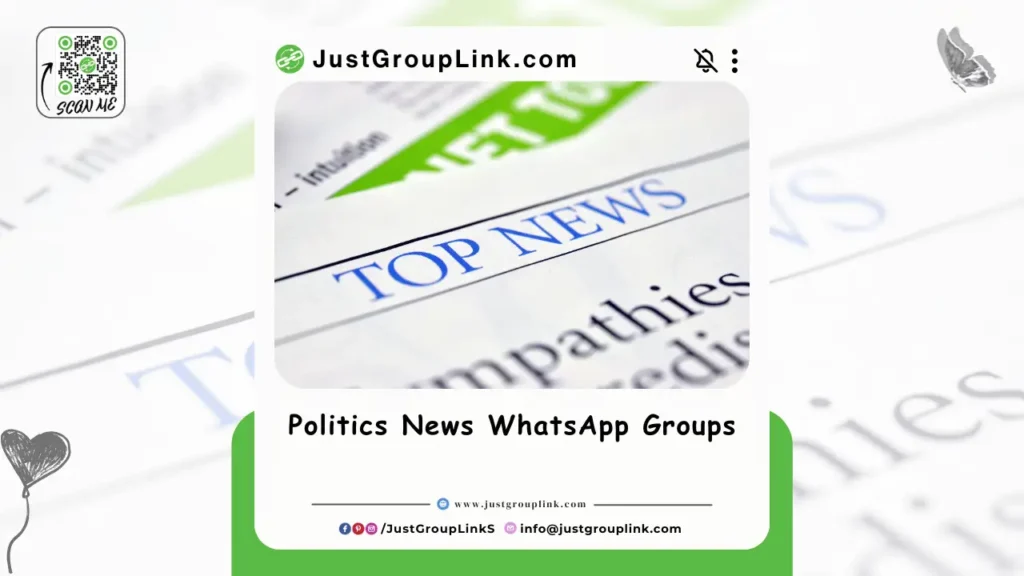 Politics News WhatsApp Groups