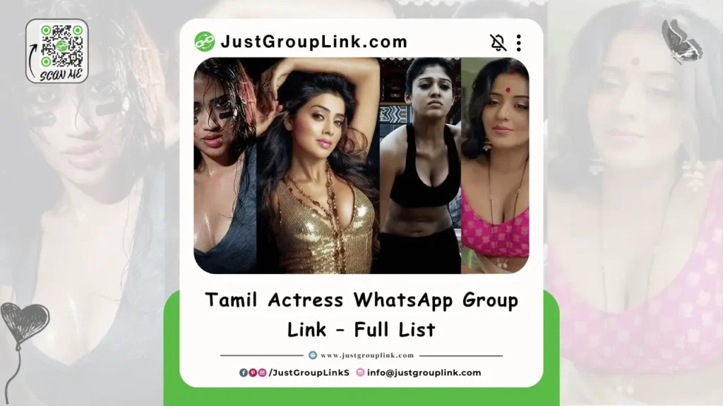 Tamil Actress WhatsApp Group Link – Full List
