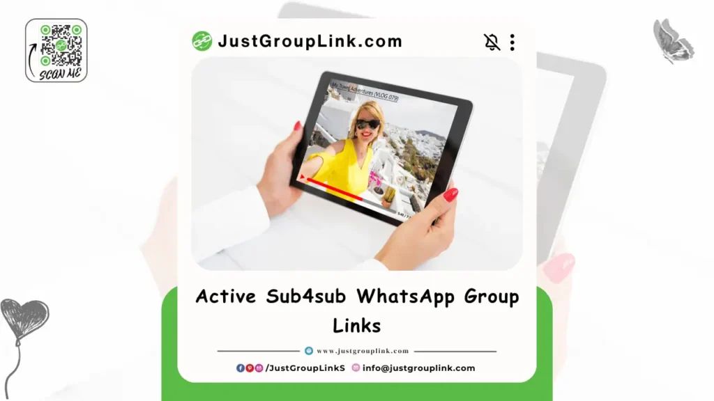 Active Sub4sub WhatsApp Group Links