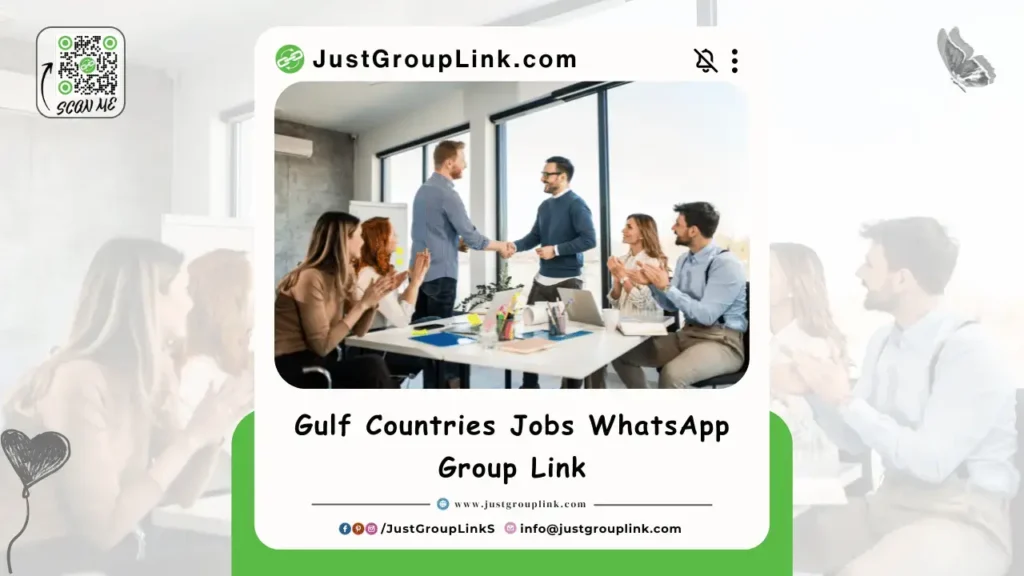 Gulf Countries Jobs WhatsApp Group Link