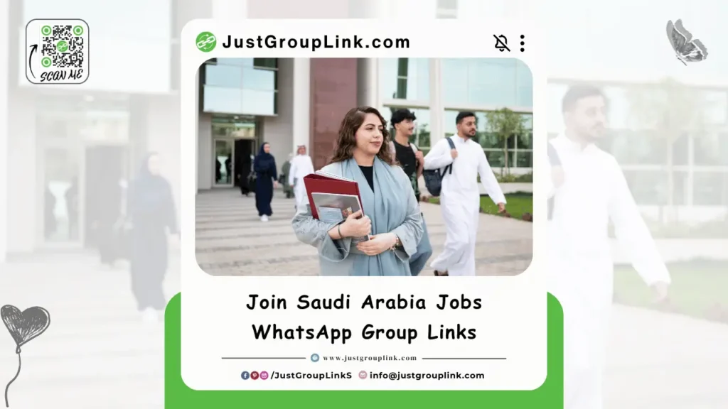 Join Saudi Arabia Jobs WhatsApp Group Links