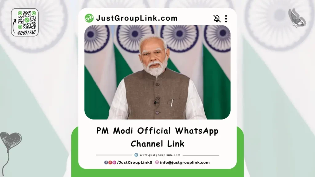 PM Modi Official WhatsApp Channel Link