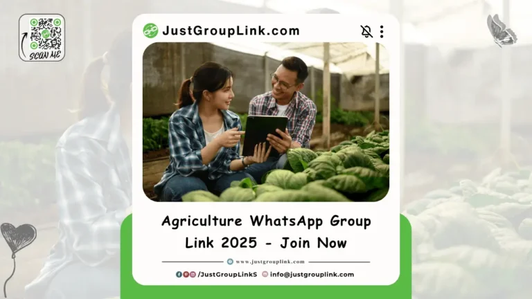 Agriculture WhatsApp Group Link 2025 - Join Now