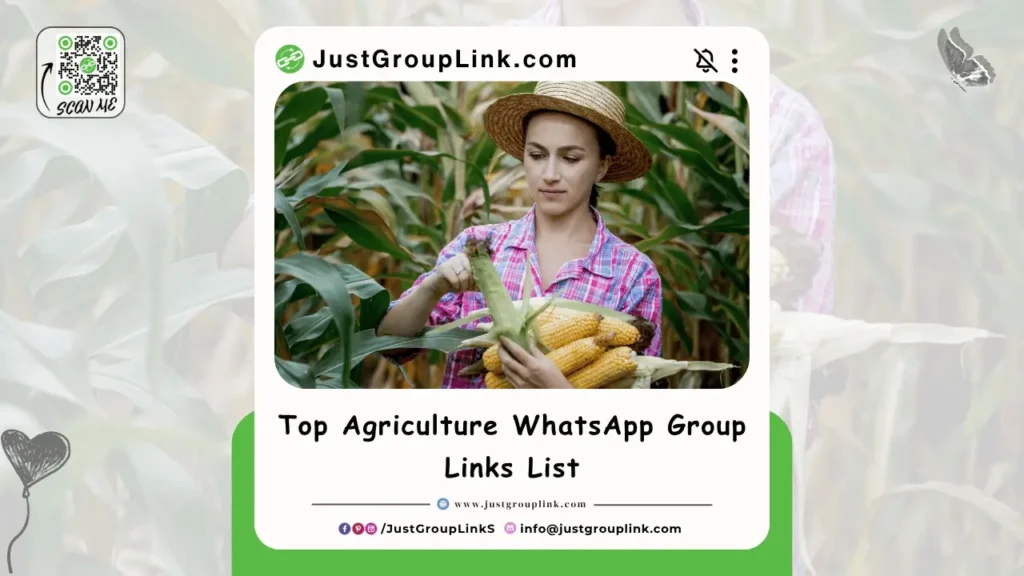 Top Agriculture WhatsApp Group Links List