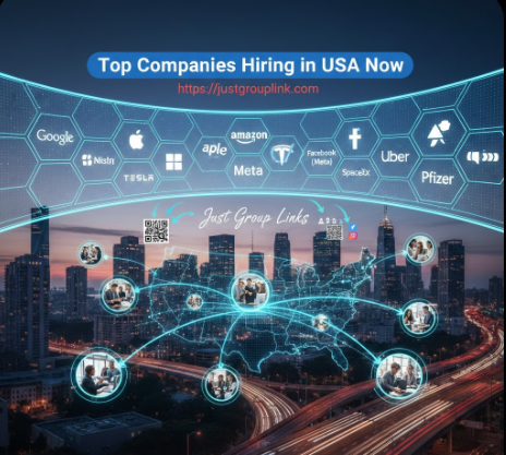 Top Companies Hiring in USA Now Just Group Links