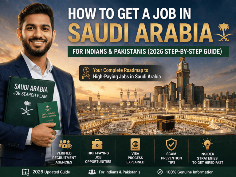 How to Get a Job in Saudi Arabia