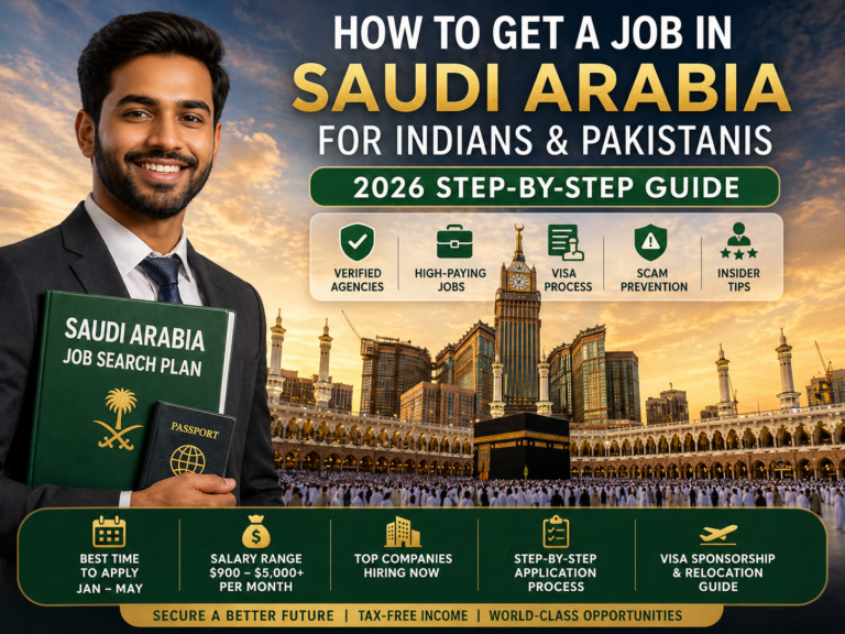 How To Get a Job In Saudi Arabia 2026